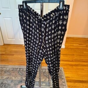 Stylish Black and White Women's Pants